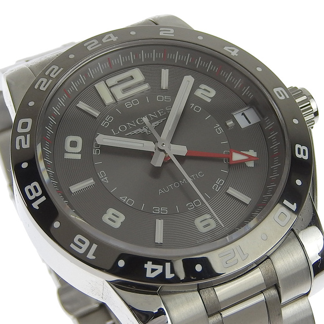 LONGINES - 【本物保証】 箱・保付 超美品 ロンジン LONGINES
