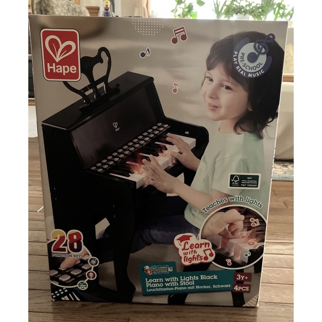 新品未使用　Hape デラックスアップライトピアノ E0629