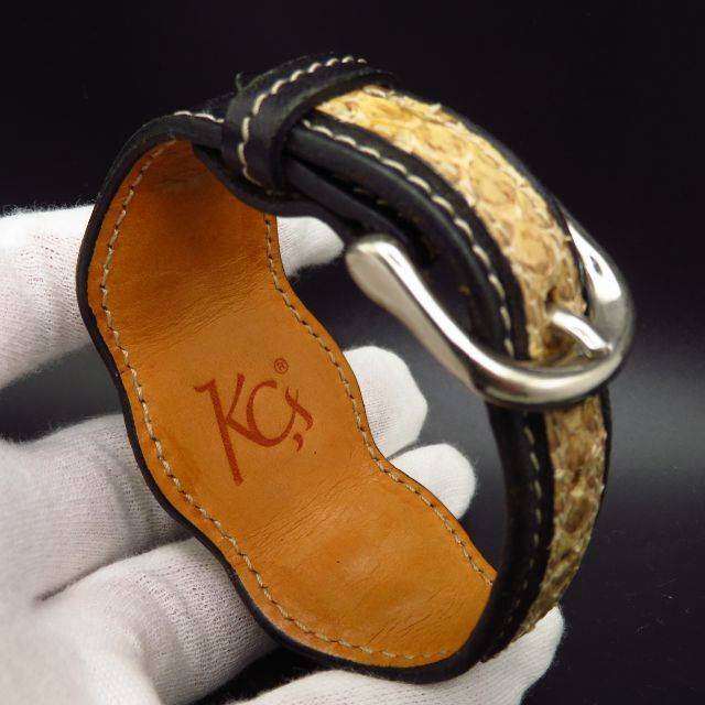 KC,s(ケイシイズ)のKC'S ケーシーズ 腕時計 レザーベルト ケイシイズ メンズの時計(腕時計(アナログ))の商品写真