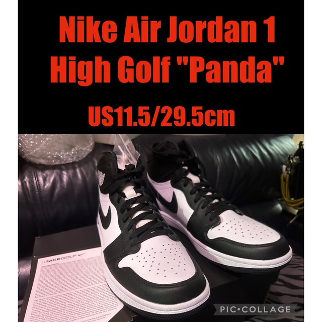 Nike Air Jordan 1 High Golf  Panda パンダ