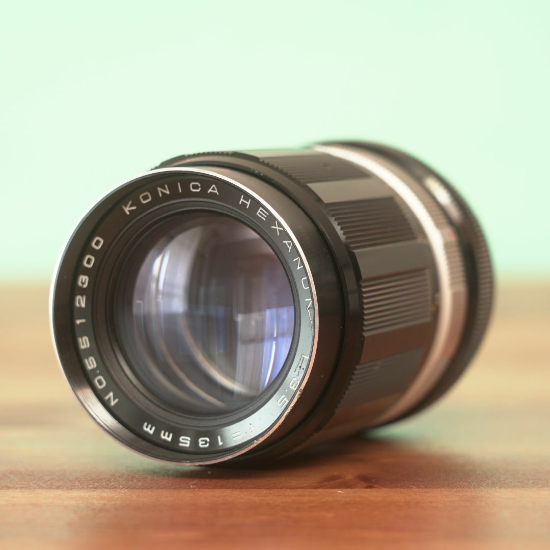 KONICA MINOLTA(コニカミノルタ)のコニカ HEXANON 135mm f3.5 単焦点 オールドレンズ 00 スマホ/家電/カメラのカメラ(レンズ(単焦点))の商品写真