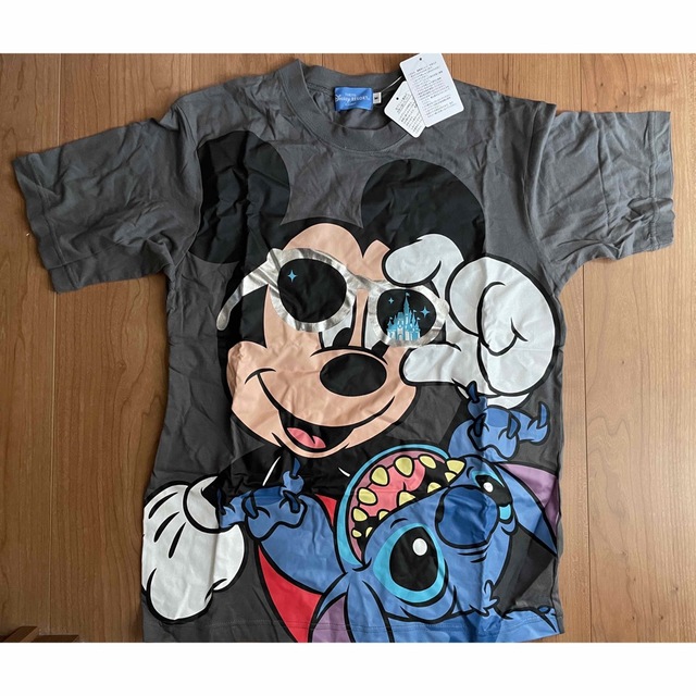 Disney(ディズニー)の★新品★ディズニーランド★ミッキー★スティッチ★Tシャツ メンズのトップス(Tシャツ/カットソー(半袖/袖なし))の商品写真