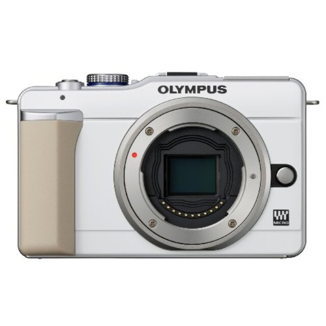 OLYMPUS ミラーレス一眼 PEN E-PL1ボディ ホワイト E-PL1 BODY WHT wyw801m