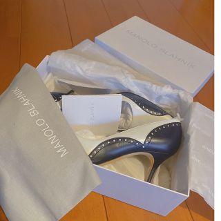 マノロブラニク(MANOLO BLAHNIK)の新品⭐︎マノロブラニク manolo blahnik ⭐︎シャネルロジェ好きにも(ハイヒール/パンプス)