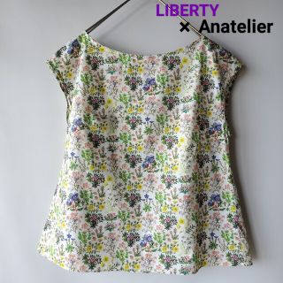 アナトリエ(anatelier)のLIBERTY リバティ アナトリエ フレンチスリーブ ブラウス(シャツ/ブラウス(半袖/袖なし))