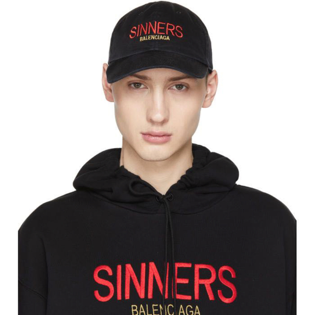 BALENCIAGA 18SS SINNERS キャップ 帽子 国内正規品