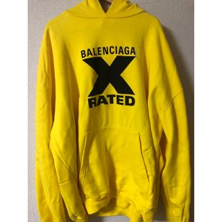 バレンシアガ(Balenciaga)のBalenciaga バレンシアガ XRATED オーバサイズパーカー(パーカー)