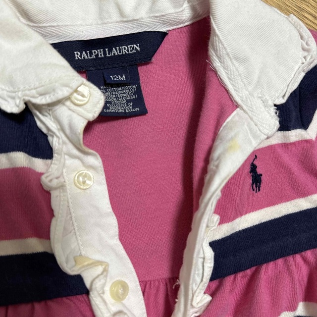 Ralph Lauren(ラルフローレン)のラルフローレン　ワンピース　12M キッズ/ベビー/マタニティのベビー服(~85cm)(ワンピース)の商品写真