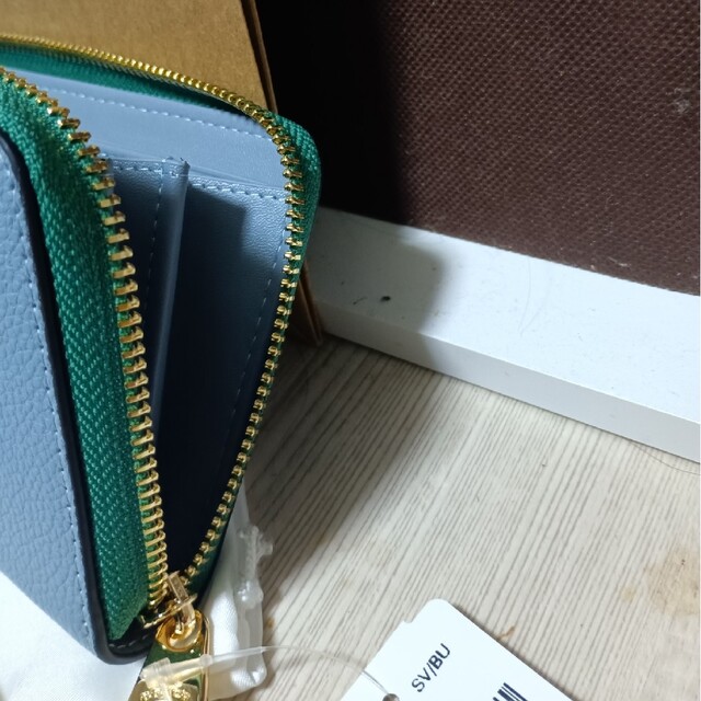 COACH 長財布 ロゴ馬車 グレー