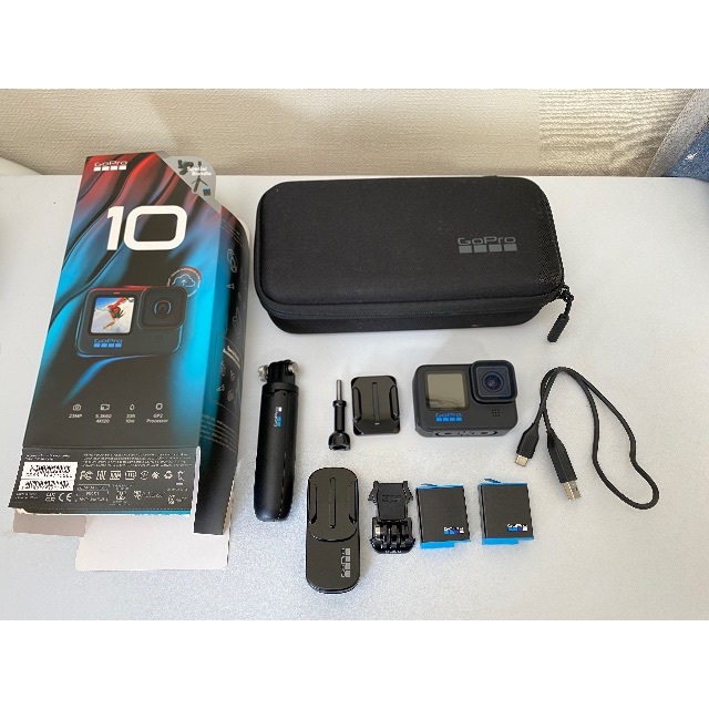 GoPro HERO 10の出品です。 ビデオカメラ GoPro HERO 10の出品です。 ビデオカメラ