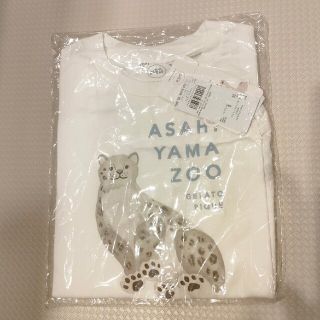 ジェラートピケ(gelato pique)の未使用ジェラートピケキッズ×旭山動物園コラボ　ユキヒョウTシャツ　120-130(Tシャツ/カットソー)