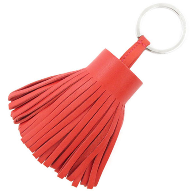 通常 1本タイプ 正規品 美品 HERMES カルメン キーリング ROSESHOCKING