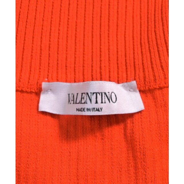 VALENTINO ヴァレンティノ カーディガン S オレンジ系xベージュ