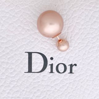 DIOR Dior ディオール パールトライバルピアス 片耳①-