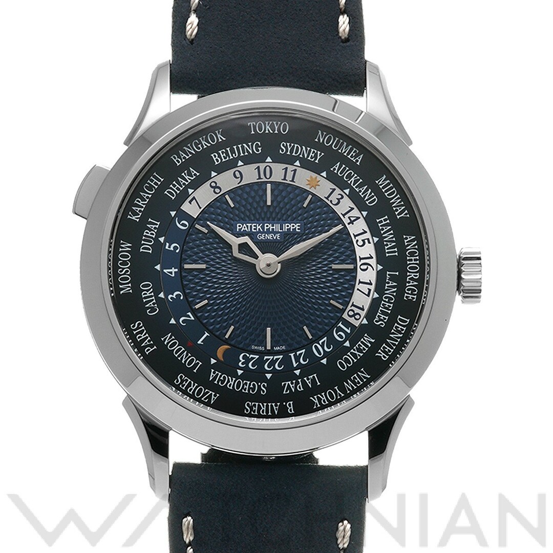 PATEK PHILIPPE - 中古 パテック フィリップ PATEK PHILIPPE 5130P-001 ブルー メンズ 腕時計