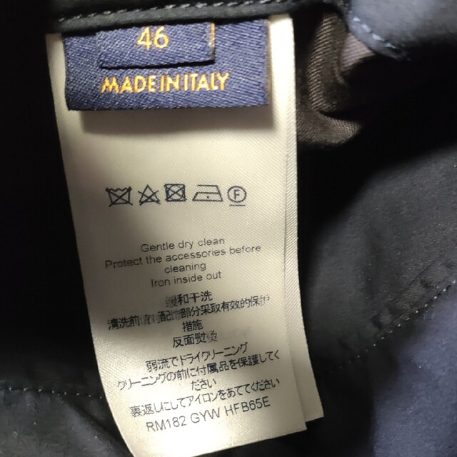 ルイヴィトン 岩田剛典さん着 ハンドLV ハリントンジャケット メンズ46-