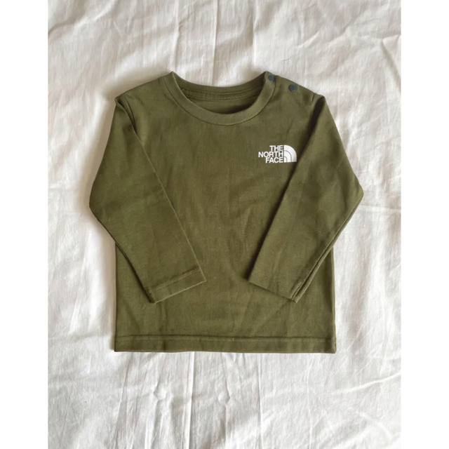 THE NORTH FACE(ザノースフェイス)の【THE NORTH FACE】ロンT 80 キッズ/ベビー/マタニティのベビー服(~85cm)(Ｔシャツ)の商品写真