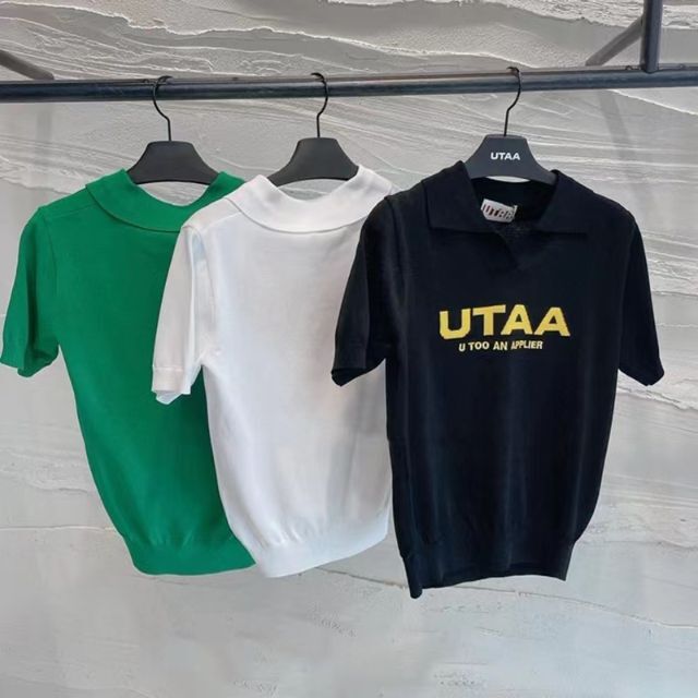 ゴルフ ウェアトップス ポロシャツ レディース 半袖 Tシャツ UTAA