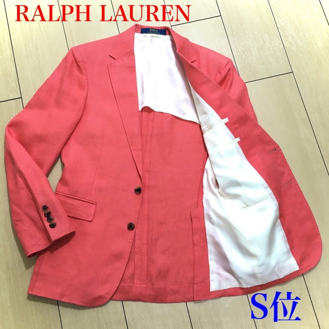 POLO RALPH LAUREN(ポロラルフローレン)の極美品★ラルフローレン リネン100％  ジャケット 現行タグ 春夏 A584 メンズのジャケット/アウター(テーラードジャケット)の商品写真