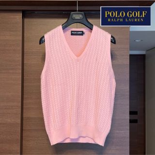 ポロゴルフ(Polo Golf)の☆美品 POLO GOLF ラルフローレン ポロゴルフ コットンベスト『M』☆(ウエア)