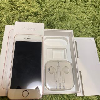 アイフォーン(iPhone)の美品　iPhoneSE 16G バッテリー90%(スマートフォン本体)