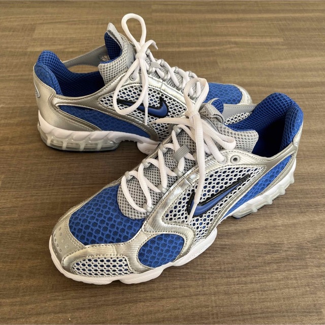 【美品】NIKE AIR ZOOM SPIRIDON CAGED 2 ROYALハンブルブラグ