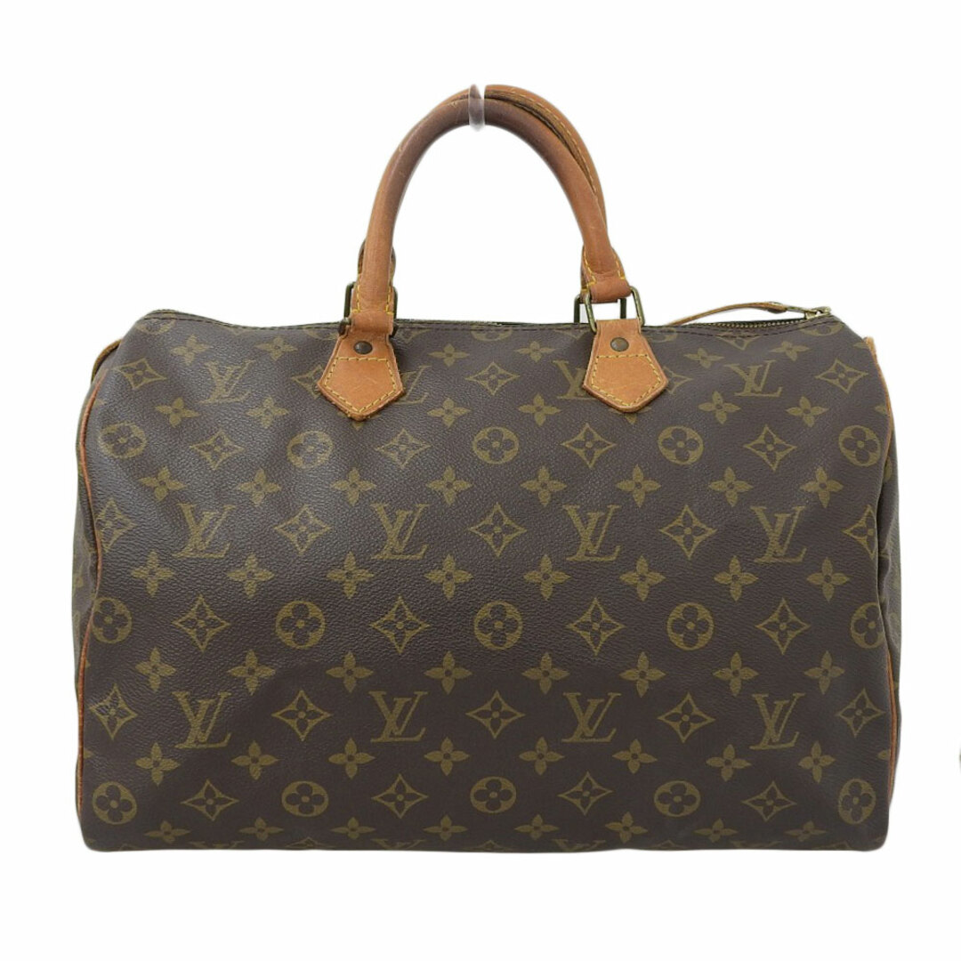 【本物保証】 ルイヴィトン LOUIS VUITTON モノグラム スピーディ35 ハンドバッグ M41524