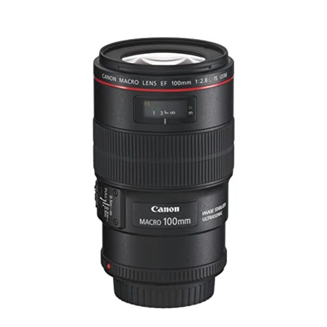 Canon 単焦点マクロレンズ EF100mm F2.8L マクロ IS USM フルサイズ対応 wyw801m