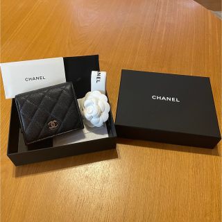 シャネル(CHANEL)のCHANEL  シャネル　2つ折り　財布　ウォレット　ミニ財布　新品(財布)