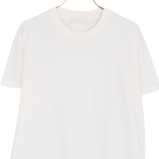 PRADA プラダ クルーネック 半袖 Tシャツ カットソー トップス M