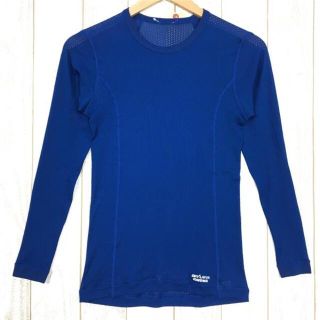 ファイントラック(finetrack)のMENs S  ファイントラック スキンメッシュ ロングスリーブ クルーネック Tシャツ ドライレイヤー FINETRACK ブルー系(その他)