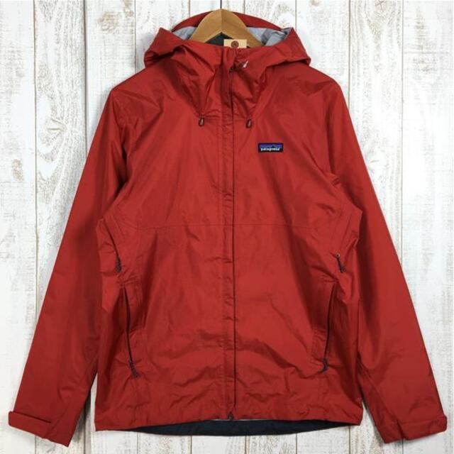 MENs S パタゴニア トレントシェル ジャケット TORRENTSHELL JACKET レインシェル フーディ PATAGONIA 83802  レッド系 | フリマアプリ ラクマ