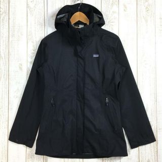 パタゴニア(patagonia)のWOMENs XS  パタゴニア オール タイム シェル ジャケット All Time Shell Jacket 2.5L H2No 防水透湿 レイン コート 生産終了モデル 入手困難 PATAGONIA 27185 BLK Black ブラック系(その他)