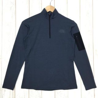 ザノースフェイス(THE NORTH FACE)のMENs S  ノースフェイス ロングスリーブ スーパーハイク ジップアップ L/S Superhike Zip Up ジップネック シャツ NORTH FACE NTW11801 グレー系(その他)