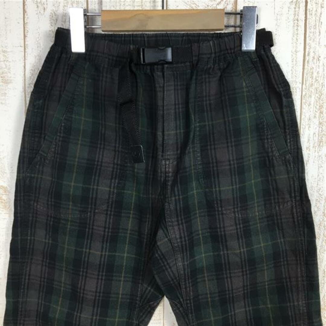 MENs S  エーグル プレイド イージー クライミングパンツ Plaid Eazy Climbing Pants AIGLE 8605-05552 グリーン系