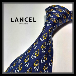 ランセル(LANCEL)の112【LANCEL】ランセル ネクタイ  紺系(ネクタイ)