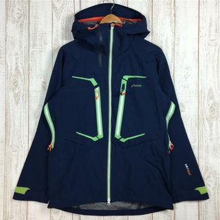 アルクフェニックス(alk phenix)のMENs L  マーベルピーク by フェニックス クランバー スリーレイヤー ジャケット Clamber 3L Jacket DryVent防水透湿 アルパイン ハードシェル フーディ MARVEL PEAK by PHENIX PM612ST01 ネイビー系(その他)