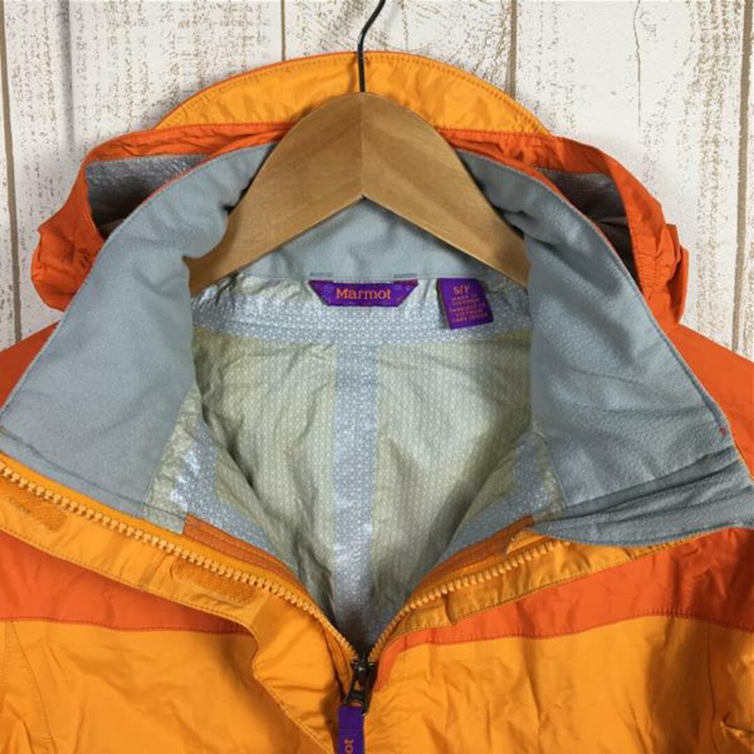 MARMOT(マーモット)のWOMENs S  マーモット プレシップ レインシェル ジャケット フーディ 2.5層Precip防水透湿 MARMOT オレンジ系 レディースのファッション小物(その他)の商品写真