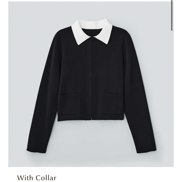 ご専用 フォクシー LADY GRACE カーディガン 38 現行品 白襟
