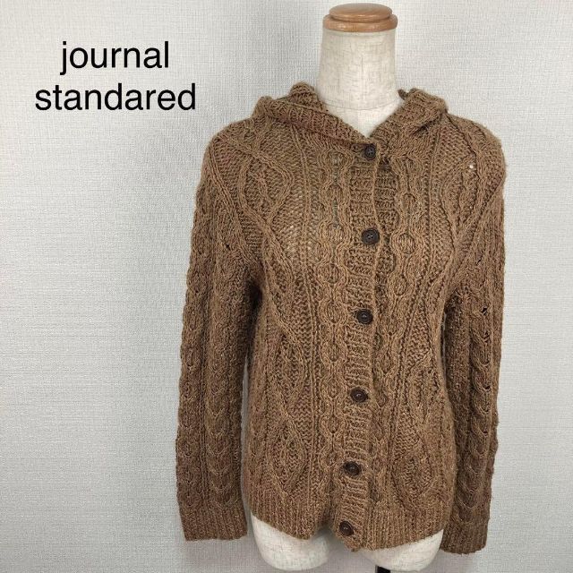 journal standared セーター　ブラウン