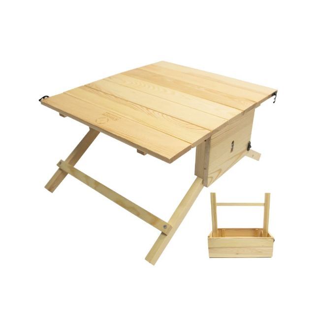 S'moreスモア Basket Table キャンプ ミニテーブル テーブルと