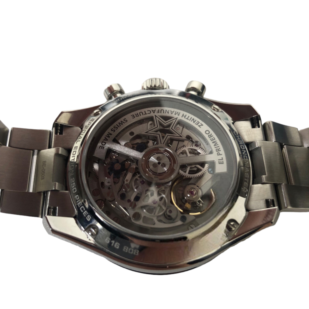 ZENITH(ゼニス)のゼニス ZENITH クロノマスター スポーツ ヨシダ スペシャルエディション 03.3105.3600/52.M3100 ステンレススチール 自動巻き メンズ 腕時計 メンズの時計(その他)の商品写真