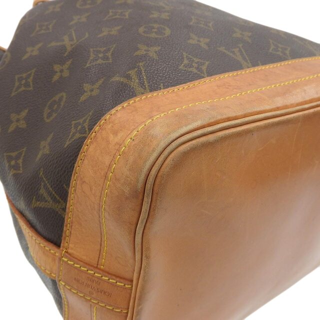 【本物保証】 ルイヴィトン LOUIS VUITTON モノグラム ノエ 巾着バッグ ショルダーバッグ M42224