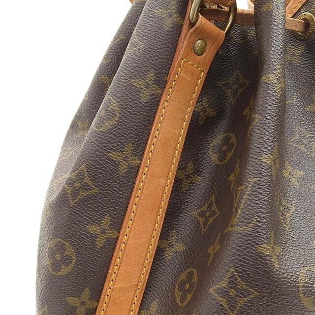 【本物保証】 ルイヴィトン LOUIS VUITTON モノグラム ノエ 巾着バッグ ショルダーバッグ M42224