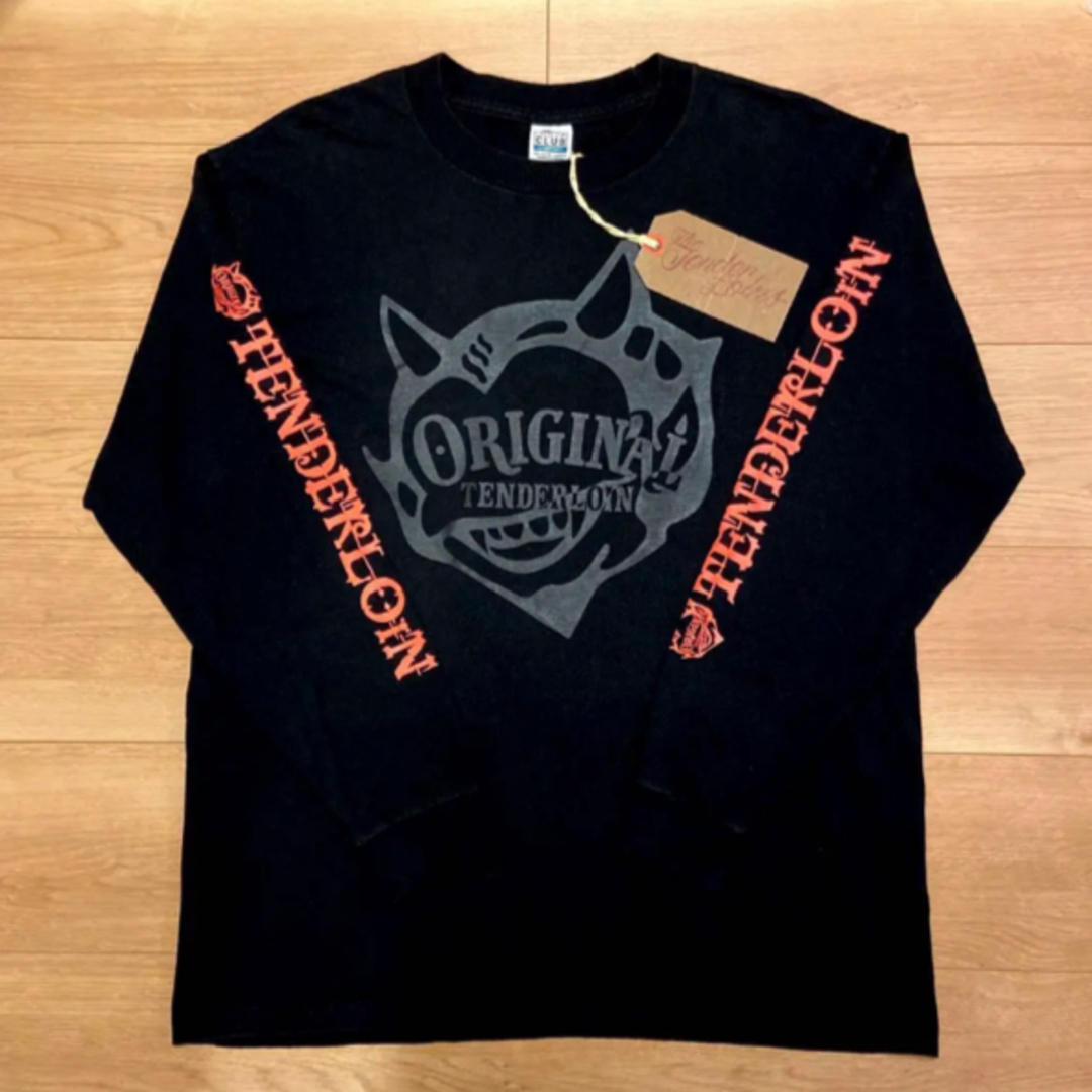 本店限定！TENDERLOIN テンダーロイン TEE PFP BLACK L