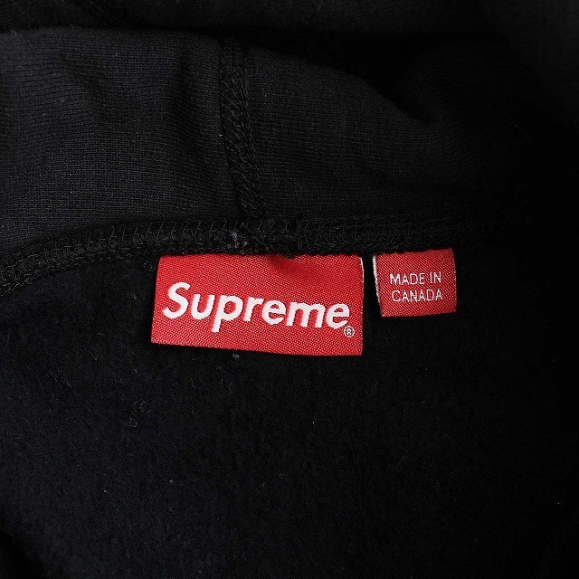 SUPREME 19AW パーカー フーディー ビジュー スパンコール ロゴ S 2