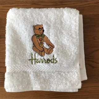 ハロッズ(Harrods)の【訳あり品】Harrods  タオルハンカチ　未使用品(ハンカチ)