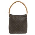 【本物保証】 ルイヴィトン LOUIS VUITTON モノグラム ルーピングGM ワンショルダーバッグ ショルダーバッグ ワンショルダー M51145
