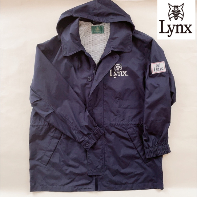 希少　90s Lynx デカロゴ　ナイロンジャケット　メンズLサイズ