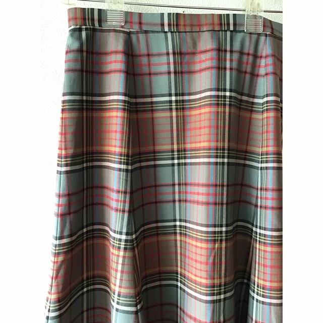 Yorkland(ヨークランド)のYORK LAND   チェック スカート  レディースのスカート(ロングスカート)の商品写真
